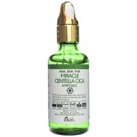 EKEL AHA,BHA,PHA Centella Cica Ampoule Green - Ампульная сыворотка с кислотами, 50мл.