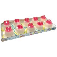 Желе фруктовое Kala Rabbit Кролик Микки, фруктовое мороженное со вкусом Клубники, 100гр.
