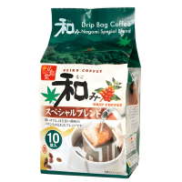 Seiko Coffee Nagomi Special blend - Кофе молотый в дрип пакетах 8гр., Коробка 10шт.
