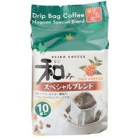 Seiko Coffee Nagomi Special blend - Кофе молотый в дрип пакетах 8гр., Коробка 10шт.