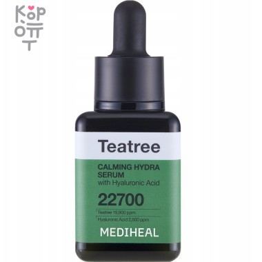 Mediheal Teatree Calming Hydra Serum - Успокаивающая сыворотка с экстрактом Чайного Дерева 40мл. — Корейские товары для всей семьи(КорОпт)