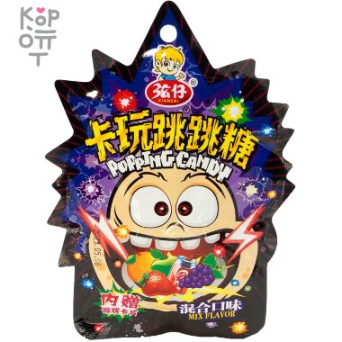 Конфеты Шипучка Popping Candy Mix Flavor - Шипучка - взрывашка &quot;Фруктовый взрыв&quot; со вкусами фруктов и напитков + переводилка — Корейские товары для всей семьи(КорОпт)