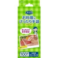 ST Perfect Family Cooking Gloves - Плотные тянущиеся полиэтиленовые перчатки без покрытия, размер М 