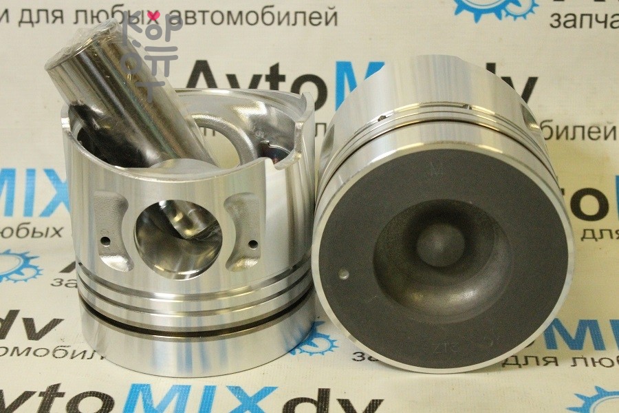 Поршни двигателя FE6TC ALFIN 44348A 12013-Z5712 STD 2.5 / 2 / 3 анодированная коронка (к-т 6шт) IZUMI Blue