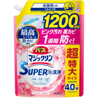 KAO "Magiсclean" Bath Foaming Spray - Чистящее средство для ванны с антибактериальным эффектом против черной и розовой плесени, аромат розы.