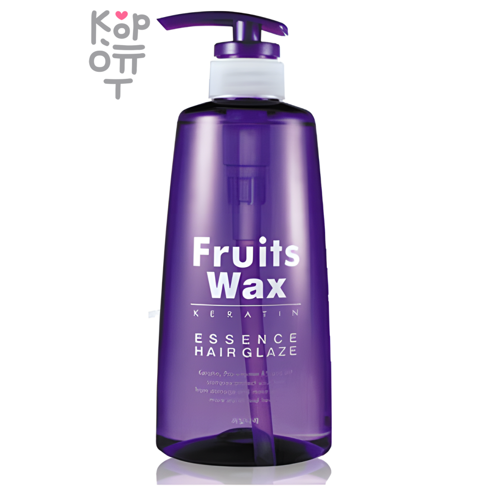 Welcos Kwailnara Hair Glaze Essence Fruits Wax Keratin - Глазурь эссенция для укладки волос 500мл.
