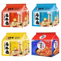 Лапша быстрого приготовления Dou Xiao Yu Удон в японском стиле с курицей, пакет, 100гр
