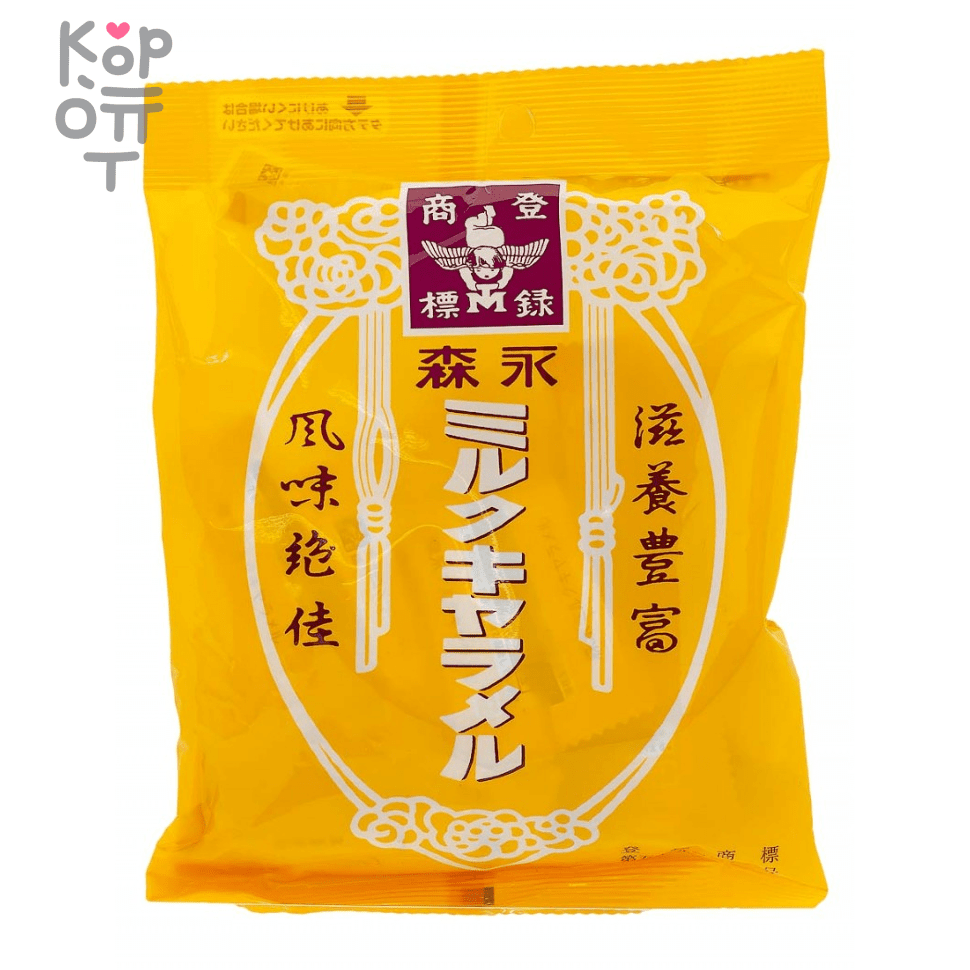 Morinaga Конфеты карамель молочная, 88гр.