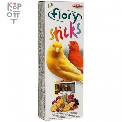 FIORY палочки для канареек Sticks с фруктами 2х30 г