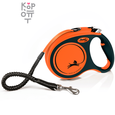 Рулетка flexi XTREME XS (до 15 кг.) 3м. лента оранжевая.