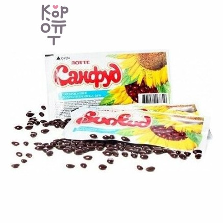 Sunfud Lotte Sunfud - Семена подсолнечника в шоколадной глазури 30гр. оптом ...