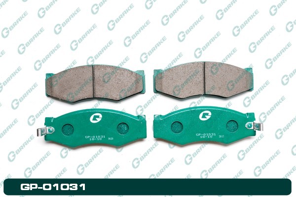 Колодки тормозные дисковые PF-2105 / PF-2095 / AN130 / D1031M / N28-1532Y PARAUT