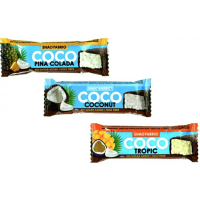 Snaq Fabriq COCO - шоколадный батончик с кокосом без сахара, 40гр.