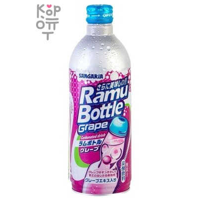 Sangaria Bottle Grape Soda Flavour - Напиток безалкогольный газированный со вкусом Винограда 500мл.