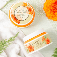 Jigott Hibiscus Flower Vital Cream - Антивозрастной крем для лица с экстрактом гибискуса, 100мл.