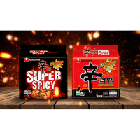 NONGSHIM Shin Red Super Spicy Лапша сублимированная, особо острая, 120 г