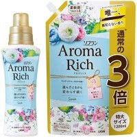 ​Lion Aroma Rich Sarah Aqua Flower - Кондиционер для белья с ароматом ландыша и водяной лилии и со свежестью груши, и морской воды.
