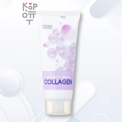 Tenzero BALANCING FOAM CLEANSER PEPTIDE COLLAGEN - Балансирующая коллагеновая пенка для умывания с пептидами 100мл
