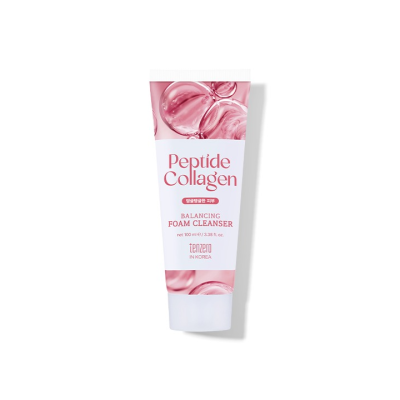 Tenzero BALANCING FOAM CLEANSER PEPTIDE COLLAGEN - Балансирующая коллагеновая пенка для умывания с пептидами 100 мл