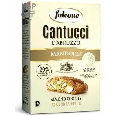 Falcone Cantucci Mandorle - Печенье сахарное с миндалем 180гр. 