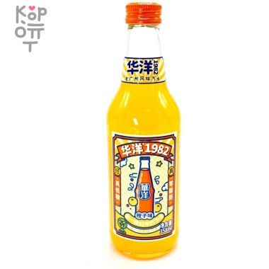 Слабогазированный напиток Huayang Beverage - Апельсиновая содовая, 358мл. &mdash; Корейские товары для всей семьи(КорОпт)