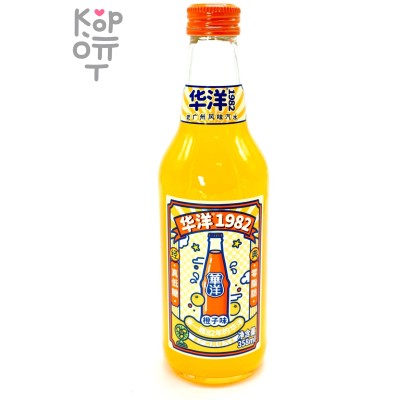 Слабогазированный напиток Huayang Beverage - Апельсиновая содовая, 358мл.