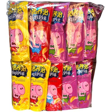 Чипсы QiqiPig Картофельные чипсы &mdash; Корейские товары для всей семьи(КорОпт)