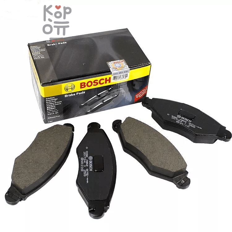 BOSCH Disc Brake Pad BP2369 - Тормозные колодки (AY040-NS121; D1060-1AA0A; 41060-CA090; 41060-CA092; 41060-CA093; 41060-CG00J; 41060-GA092), 1 комплект