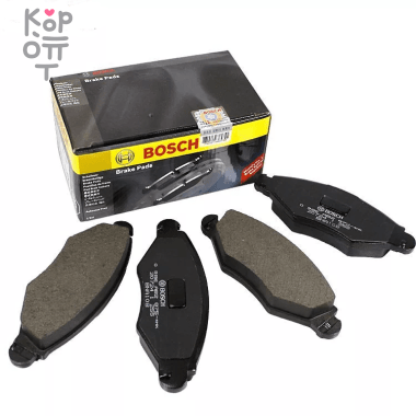 BOSCH Disc Brake Pad BP2369 - Тормозные колодки (AY040-NS121; D1060-1AA0A; 41060-CA090; 41060-CA092; 41060-CA093; 41060-CG00J; 41060-GA092) &mdash; Корейские товары для всей семьи(КорОпт)