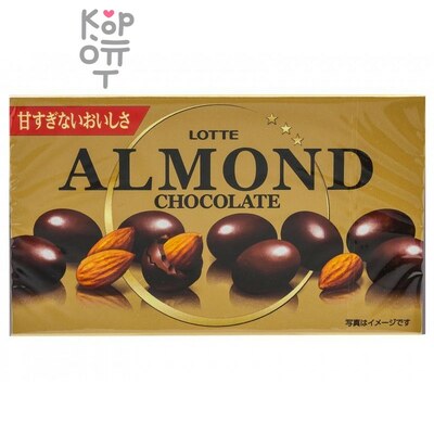 LOTTE Almond — Миндаль в шоколаде, 86 г