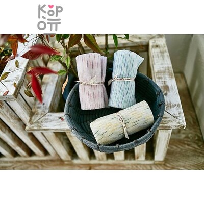SUNG BO Мочалка для душа Noble Shower Towel - №129 28 см × 95 см мягкой жесткости, нейлон