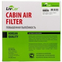 LIVCAR Cabin Air Filter LCN215/25003 - Салонный фильтр для NISSAN, RENAULT