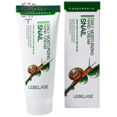 Lebelage Daily Moisturizing Snail Hand Cream - Увлажняющий крем для рук с Муцином Улитки 100мл.