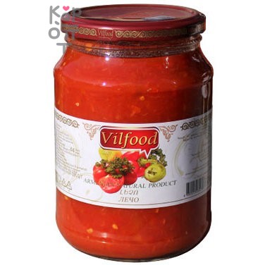 Vilfood - Лечо натуральное 720мл.*12шт.