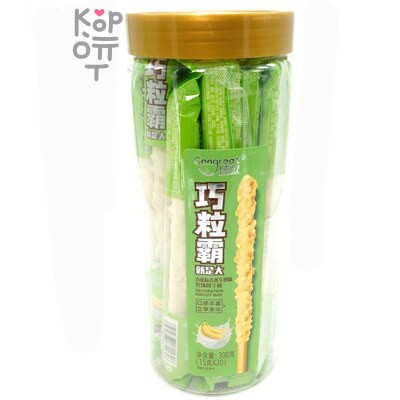 Печенье CenGreat Pepero Banana Milk - Соломка в шоколадной глазури со вкусом Банана