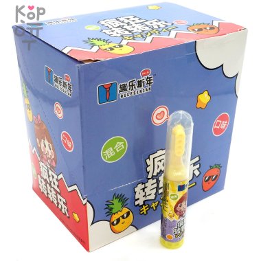 Жидкая конфета Девчуля в форме зубной щетки со вкусом фруктов — Корейские товары для всей семьи(КорОпт)