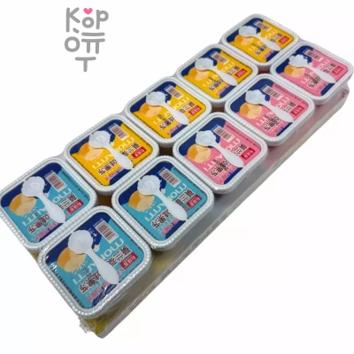 Желе фруктовое Moranti Mousse Jelly, фруктовое мороженное со вкусом спелых фруктов, 115гр. 