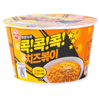 Ottogi Cheese Bokki - Лапша (спагетти) со вкусом сыра 95гр.