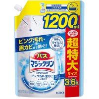 KAO "Magiсclean" Bath Foaming Cleanser - Антибактериальное чистящее средство для ванны против черной и розовой плесени.