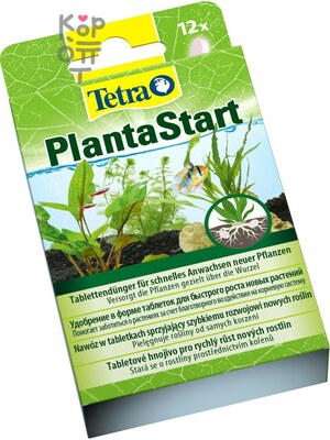 Tetra PlantaStart удобрение для быстрого укоренения растений 12 таб. (замена 146839)
