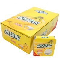 Жевательная резинка Super Heart Crispy Jam Sandwich Gum - Сэндвич с Банановым джемом
