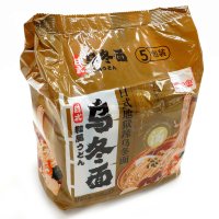 Лапша быстрого приготовления Dou Xiao Yu АДский пряный Удон в японском стиле с морепродуктами, пакет, 100гр.