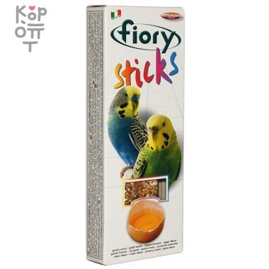 FIORY палочки для попугаев Sticks с яйцом 2х30 г — Корейские товары для всей семьи(КорОпт)