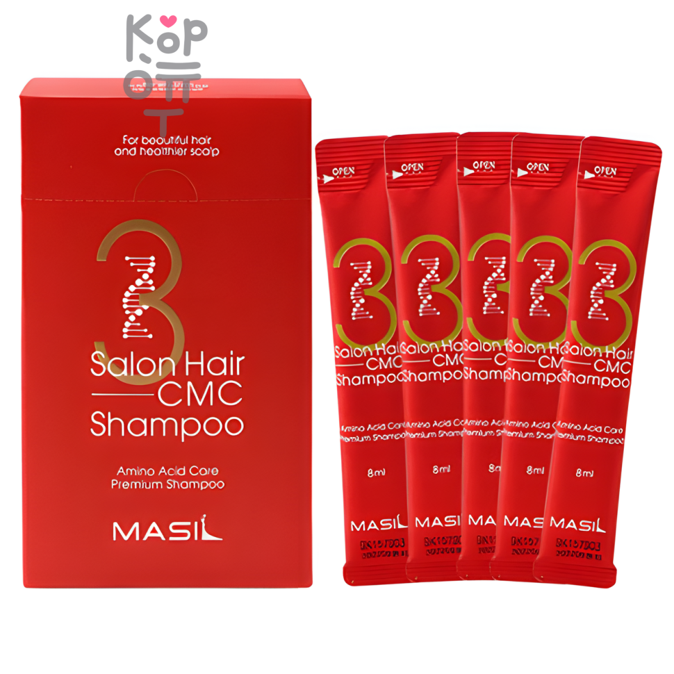 Masil 3 Salon Hair CMC Shampoo - Восстанавливающий шампунь с аминокислотами