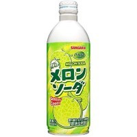 Sangaria Bottle Melon Soda Flavour - Напиток безалкогольный газированный со вкусом Дыни 500мл.