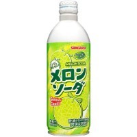 Sangaria Bottle Melon Soda Flavour - Напиток безалкогольный газированный со вкусом Дыни 500мл.