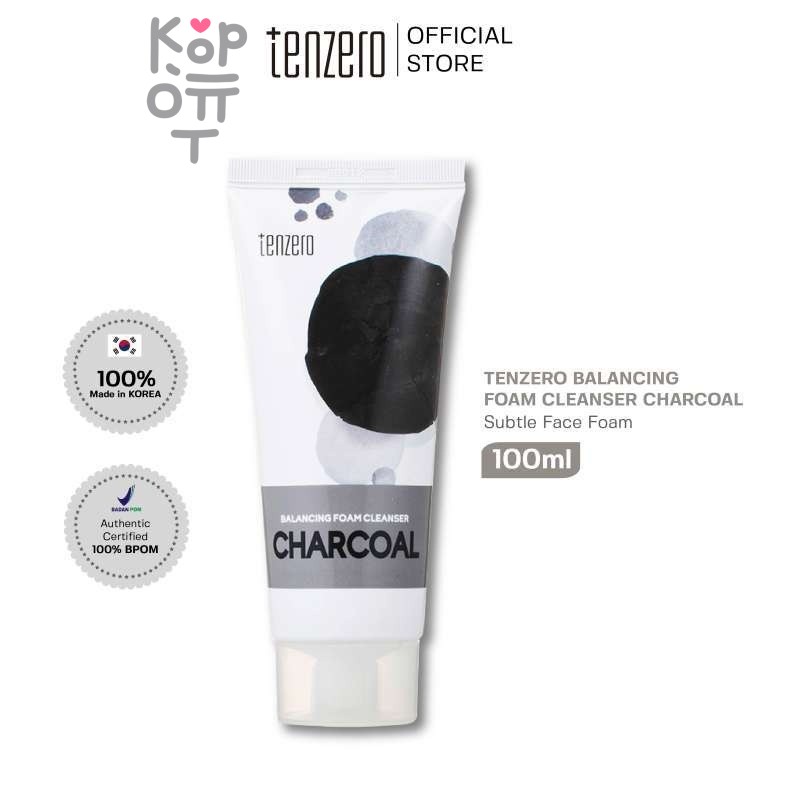 Tenzero BALANCING FOAM CLEANSER HYALURONIC SNAIL - Балансирующая гилауроновая пенка для умывания с муцином улитки 100мл