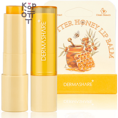Dermashare Shea Butter Honey Lip Balm - Бальзам для губ с медом и маслом ши, 3,8 г