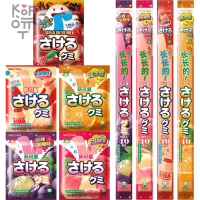 UHA Cute Extra Long Soft Candy - Жевательные конфеты Sakae со вкусом апельсина, 32.9гр.