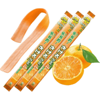 UHA Cute Extra Long Soft Candy - Жевательные конфеты Sakae со вкусом апельсина, 32.9гр.
